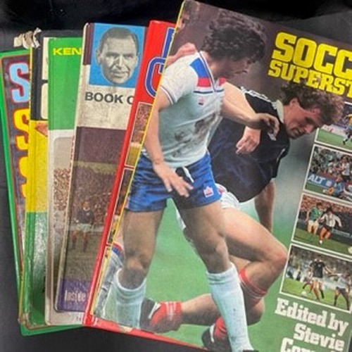 204 - A Collection of Football Books and Annuals
to include: Soccer Superstars, Football Champions, Kennet... 