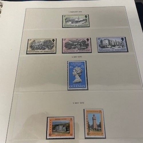 339 - Stamp Albums x 4 
to include Guernsey Jersey & Christmas Editions - unchecked