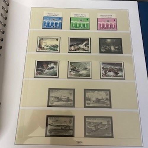 339 - Stamp Albums x 4 
to include Guernsey Jersey & Christmas Editions - unchecked