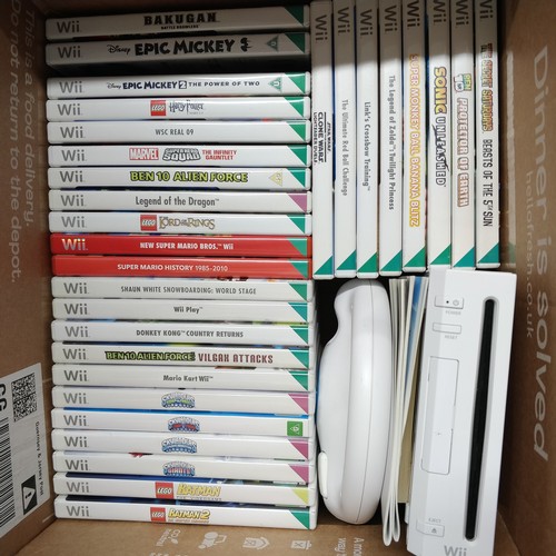 360 - Wii Console, Wii Games x 30, Wii Cables etc.
Wii Console - Untested
Wii Games x 30 - Untested
Wii Ca... 