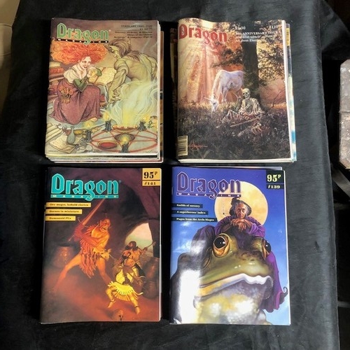 413 - A Collection of Dragon Magazines 1980's