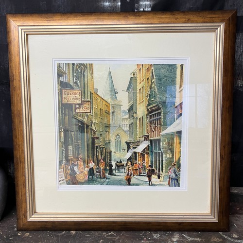 337 - Framed Limited Edition Print by Eric Thompson 'St Peter Port'

Size: 60cm x 60cm