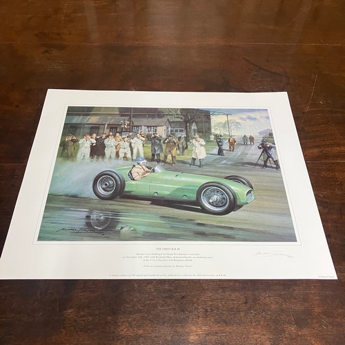 109 - Rare complete set of 7 B.R.M Michael Turner Signed Limited Edition Prints Published to celebrate the... 