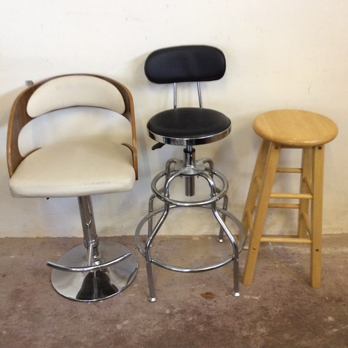 153 - Three Stools - Various Styles