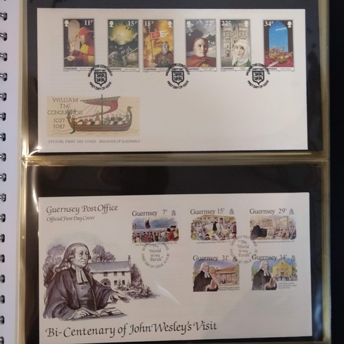 12 - Philately. Bailiwick of Guernsey. First Day Covers 1983-1990

Philately Interest - Official Guernsey... 