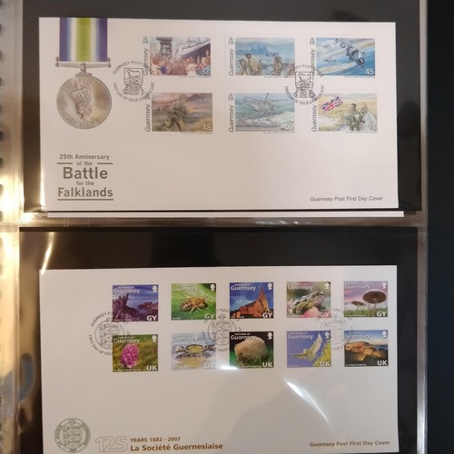 14 - Philately. Bailiwick of Guernsey. First Day Covers 2001-2008

Philately Interest - Official Guernsey... 