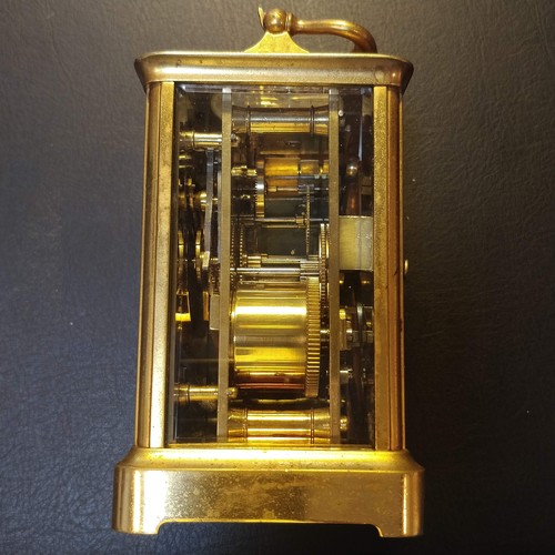 42 - Late 19th / Early 20th Century French Carriage Clock

The back plate is impressed with B contained i... 