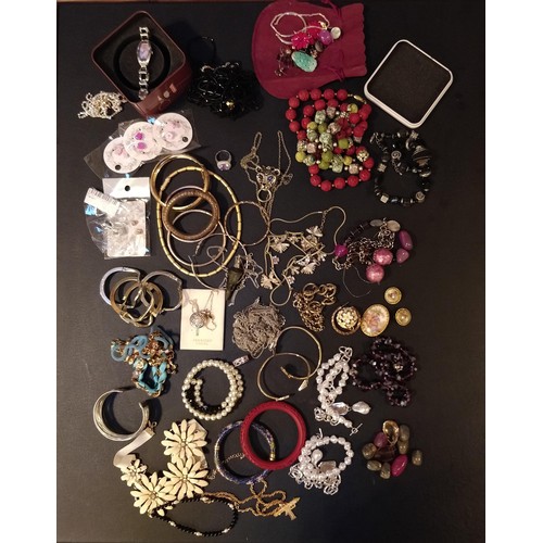 43 - Large Selection of Costume Jewellery (two containers)