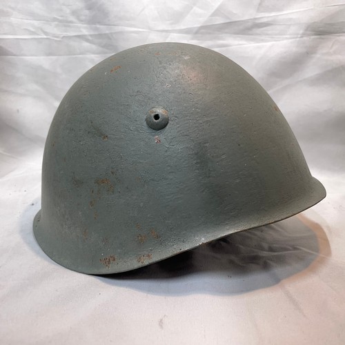 12 - World War II Italian M33 Steel Helmet
Repainted with Strap and Liner