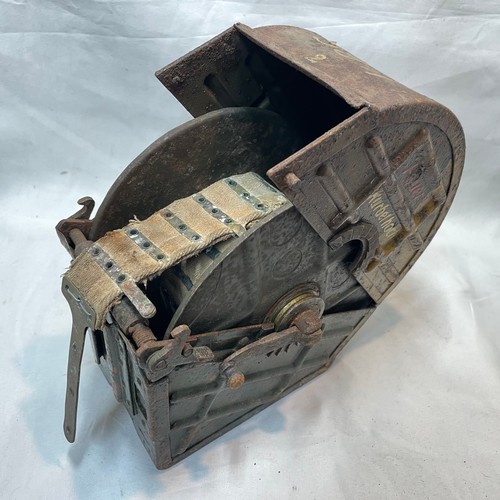 17 - World War I/II German MG 08/15 Ammo Belt Drum Camouflage
