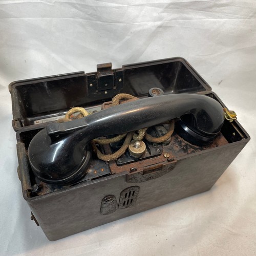 19 - World War II German Field Telephone 1944
Appears to be complete