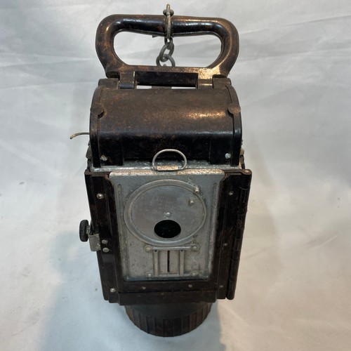 21 - World War II German Bakelite Lantern and Carbide Container