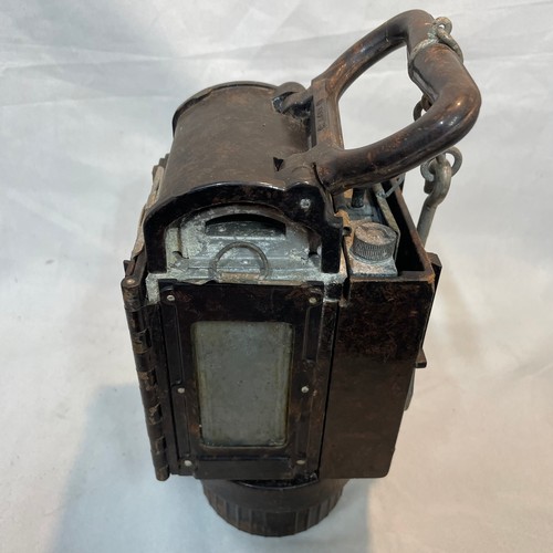 21 - World War II German Bakelite Lantern and Carbide Container