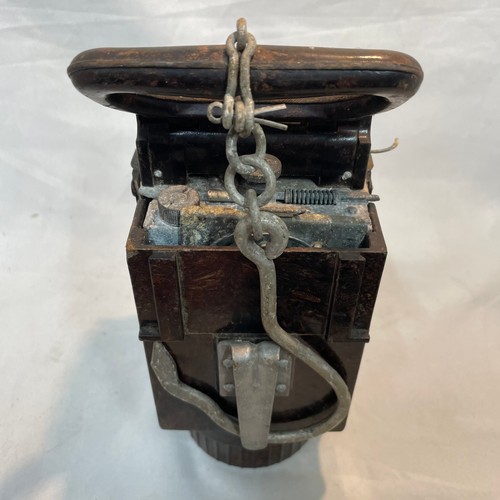 21 - World War II German Bakelite Lantern and Carbide Container