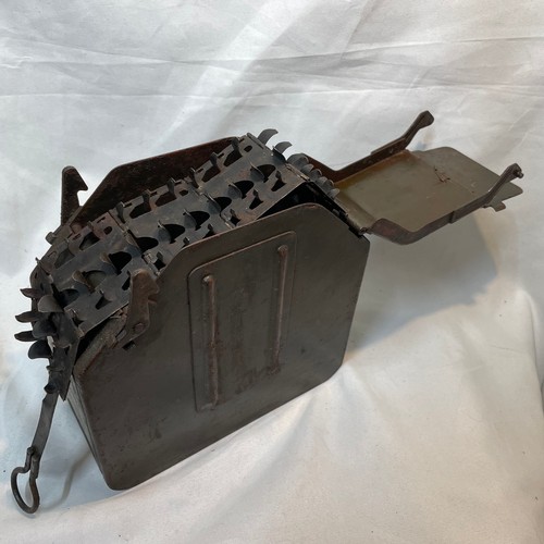 24 - World War II German MG34 Vehicle Mounted Ammo Box
Dated 1940