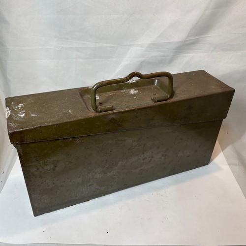 60 - World War II Czech MG Ammo Box with Bullet Belt