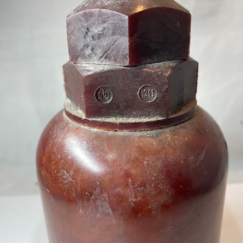 68 - World War II German Bakelite Weapon Detox Container
Dated 1941