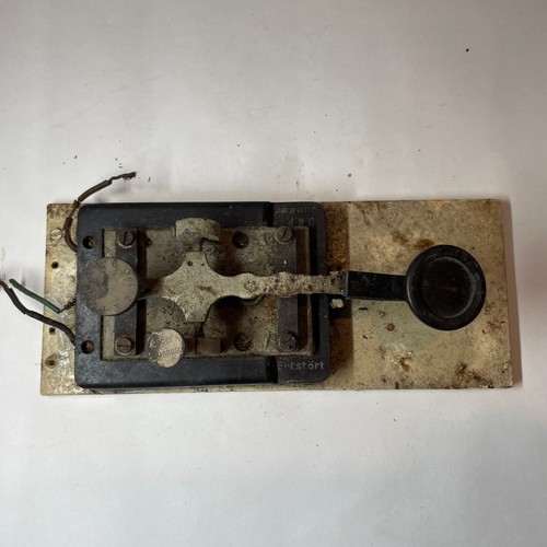 72 - World War II German Junker Telegraph Morse Code Key