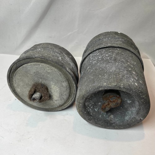 80 - World War II Carbide Lamps x 2