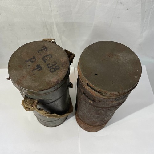 83 - French Gas Mask Cases x 2
Plus one Mask