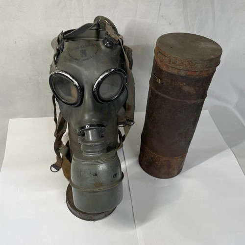 83 - French Gas Mask Cases x 2
Plus one Mask