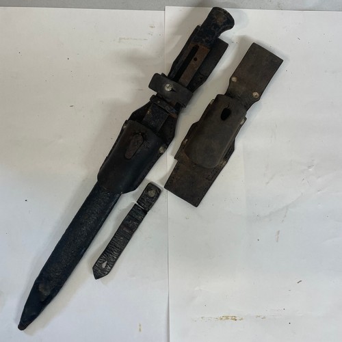 103 - World War II German K-98 Bayonet (Relic) with spares