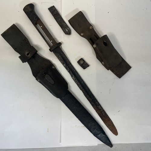 103 - World War II German K-98 Bayonet (Relic) with spares