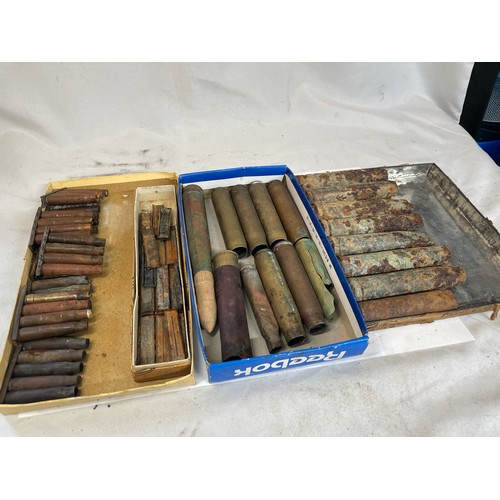 131 - World War II German Bullet Casings and Clips