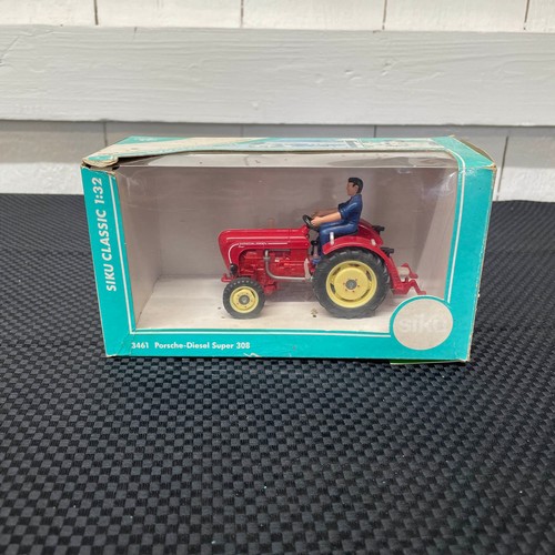 6 - Porsche Model Tractor. Siku Classic 3461 Porsche Diesel Super 308. Metal Tractor with Plastic Detail... 