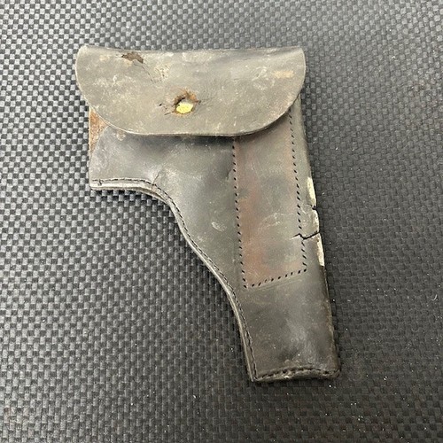 218 - World War II Leather Pistol Pouch.