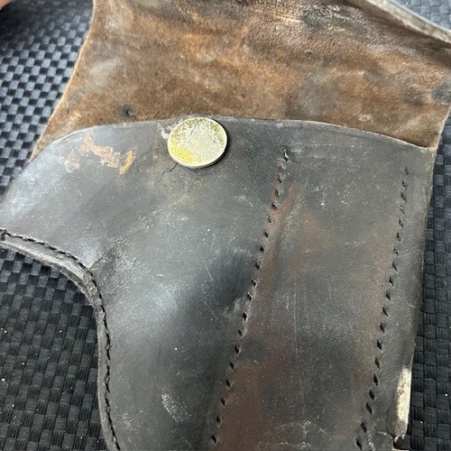 218 - World War II Leather Pistol Pouch.