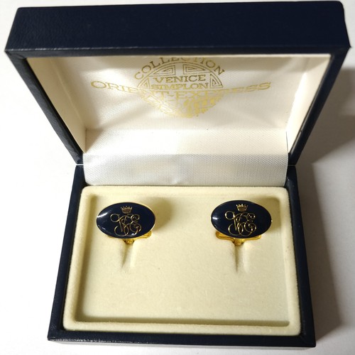 18 - Venice Simplon Orient Express Cufflinks in Box.

Original Box.