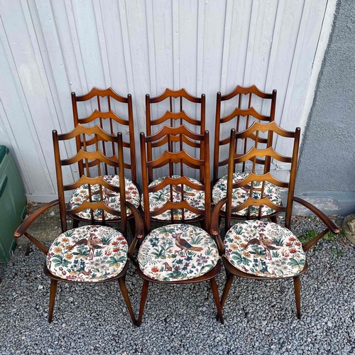 44 - A Rare Set of 6 Ercol 496 