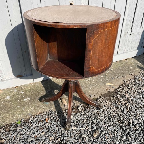 27 - Edwardian Style Antique Revolving Drum Bookcase. 

Size: Diameter: 50cm H:72cm.