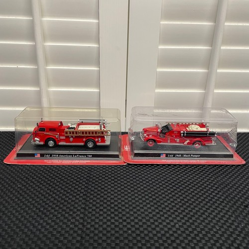 58 - A Selection Of 6 Del Prado Diecast Models. Including:
- 1:53 1992 Hummer Forest Fire Engine. 
- 1:64... 