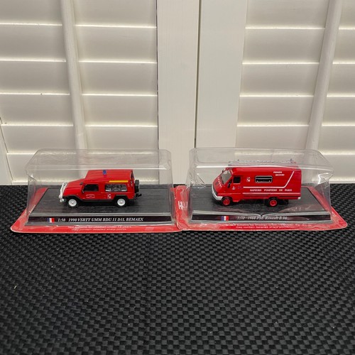 58 - A Selection Of 6 Del Prado Diecast Models. Including:
- 1:53 1992 Hummer Forest Fire Engine. 
- 1:64... 