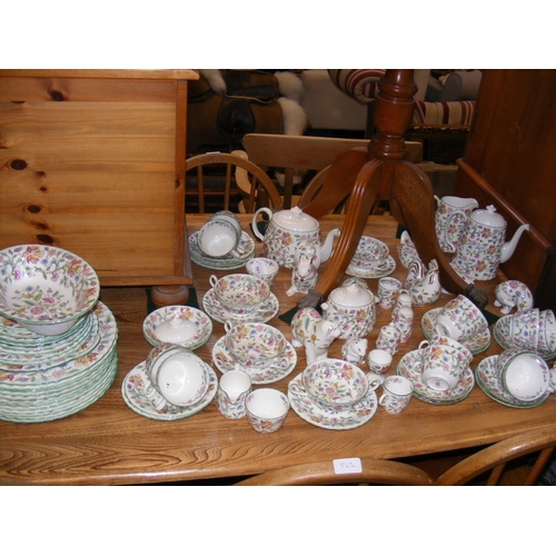 A collection of Minton 'Haddon Hall' pattern china, including tea and ...
