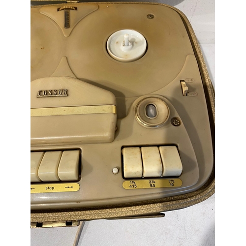 Vintage Reel to Reel Tape Player Cossor Type CR1601