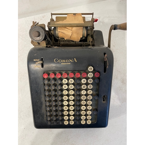 73 - Vintage Corona Calculator Typewriter