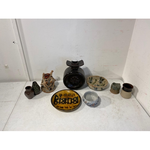 307 - Collection of Various 20th Century Studio Pottery Pieces inc Phyllis, Ernest Bernard Jones + others ... 