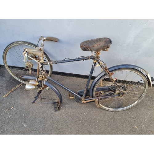 312 - Vintage Humber Gents Roadster Bicycle with Brooks Leather Saddle