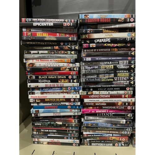 344 - Large Collection of various DVD'S some new - 2