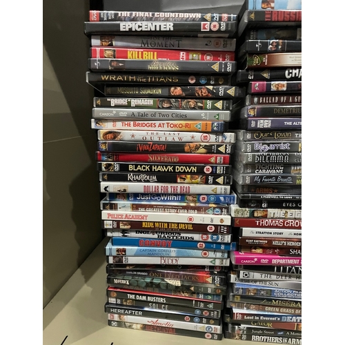 344 - Large Collection of various DVD'S some new - 2