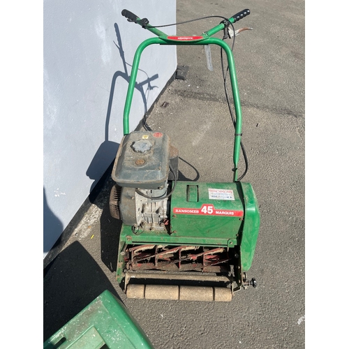 314 - Ransomes 45 Marquis Lawn Mower - untested as found