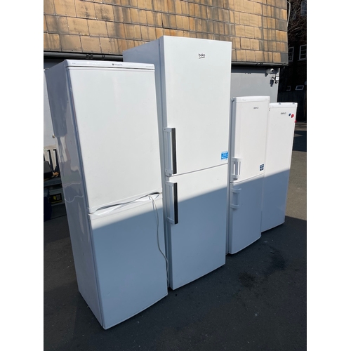 358 - 4 Various Working Fridge Freezers a shown