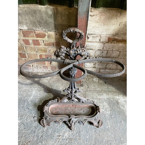 74 - 19th Century Cast Iron Umbrella / Stick Stand 
28