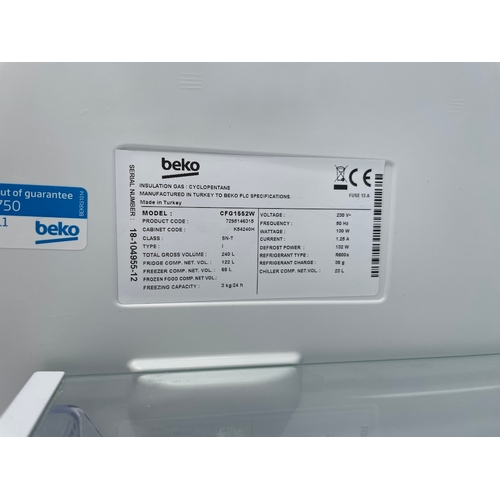 340 - Beko Fridge Freezer - Working in very good order