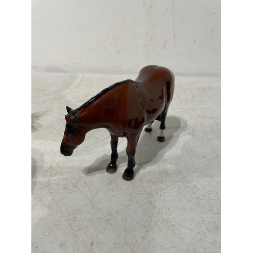 56 - Collection of Beswick Horses + others A/F