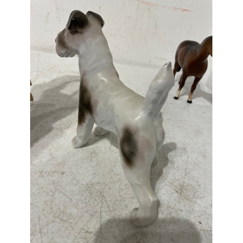 56 - Collection of Beswick Horses + others A/F