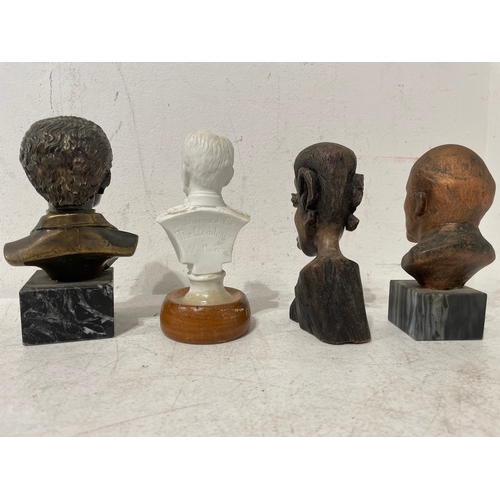 87 - Four Busts Collectables